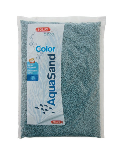 ZOLUX Aquasand Color neonově modrý 5 kg