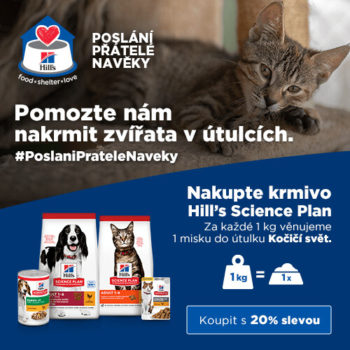 Akce HILL'S - Sleva 20% na vybrané produkty