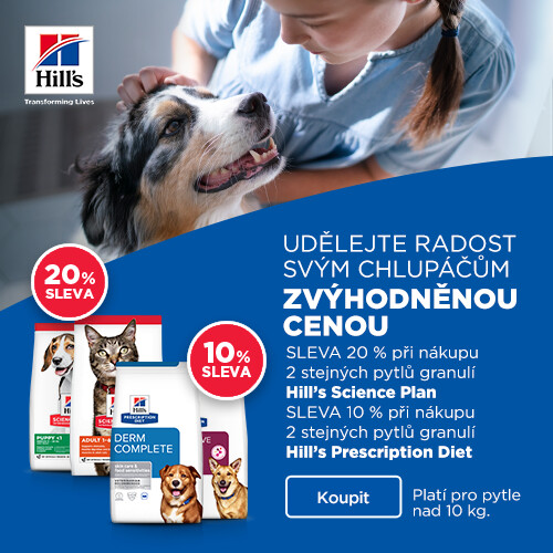 Akční sleva HILLS až -20 % při nákupu stejných produktů