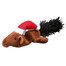 TRIXIE Sada vánočních hraček - myš a veverka 14–17 cm 8 ks/balík