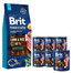 BRIT Premium By Nature Sensitive Lamb 15 kg + 6 x 800 g BRIT jehněčí a pohankové konzervy