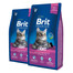 BRIT Premium Cat Light 2 x 8 kg