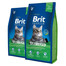 BRIT Premium Sterilised 2 x 8 kg