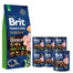 BRIT Premium By Nature Adult Extra Large XL 15 kg + 6 x 800 g BRIT Konzervy kuřecí a srdce