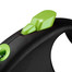 FLEXI Vodítko Black Design S Cord 5 m zelená