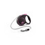 FLEXI Vodítko Black Design XS Cord 3 m růžové