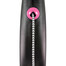 FLEXI Vodítko Black Design XS Cord 3 m růžové