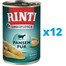 RINTI Singlefleisch Pure monoproteinové krmivo pro dospělé psy 12 x 800 g