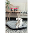 FERA Sky Pontonový pelíšek pro psy světle šedý L 100 x 73 cm