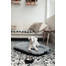 FERA Sky Pontonový pelíšek pro psy světle šedý M 88 x 62 cm