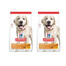 HILL'S Science Plan Adult Light Large breed suché krmivo s kuřecím masem 2 x 14 kg