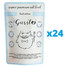GUSSTO Cat Fresh Salmon 24x85 g