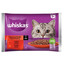 WHISKAS Adult kapsička 4x85g Classic Meals krmivo pro dospělé kočky v omáčce s: hovězím masem, kuřecím masem
