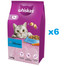 WHISKAS Adult 6x1,9 kg suché krmivo pro dospělé kočky s lahodným tuňákem