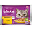 WHISKAS Senior 85g sáček Poultry Feast mokré krmivo v želé pro starší kočky s: kuřecím masem, krůtím masem