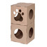CARTON+ PETS Kartonové domečky pro kočky Twins