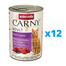 ANIMONDA Carny Adult hovězí & jehněčí 12 x 400 g