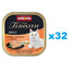 ANIMONDA Vom Feinsten Pate Kuřecí, Losos se špenátem 32x100g