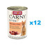 ANIMONDA Carny Kitten Telecí, Kuřecí a Krůtí 12x400g