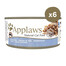 APPLAWS Cat Tin 6 x 70 g mokré krmivo pro kočky s mořskými rybami