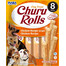 INABA Churu Rolls Chicken 8x12g s kuřecím masem