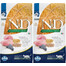 FARMINA N&D Ancestral Grain Lamb & Blueberry Adult Cat krmivo pro kočky s jehněčím 2 x 1,5 kg