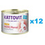 KATTOVIT Feline Diet Niere/Renal Kuřecí 12 x 185 g