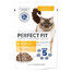 PERFECT FIT Sensitive 1+ 85g kapsičky s kuřecím masem v omáčce pro dospělé kočky