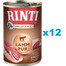 RINTI Singlefleisch Pure monoproteinové krmivo pro dospělé psy 12 x 400 g