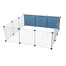 ZOLUX NEOLIFE Výběh pro morčata Neopark 105x105x35 cm modrý