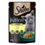 SHEBA Kitten 85g s kuřecím masem v omáčce pro koťata