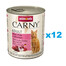 ANIMONDA Carny Cat Adult hovězí,krůta & krevety 12 x 800 g