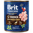 BRIT Premium by Nature Chicken&Hearts 800g