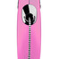 FLEXI Vodítko New Classic lanko 5 m růžové do 12 kg