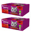 WHISKAS Adult 160 x 85 g Classic Meals - kapsičky pro kočky v omáčce (kousky s: hovězím, kuřecím, jehněčím, drůbežím)
