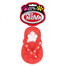 PET NOVA DOG LIFE STYLE Žabky „japonská“ psí hračka 15cm červená
