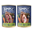 SIMPLY FROM NATURE Konzervy s bažantem a kachnou 400 g x 12ks
