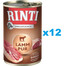 RINTI Singlefleisch Lamb Pure 12x400 g monoproteinové jehněčí krmivo
