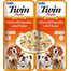 INABA Dog Twin Kuřecí, zelenina a hovězí maso ve vývaru pro psy 2x40 g