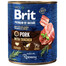 BRIT Premium By Nature Pork&Trachea 800g