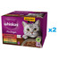 WHISKAS Adult Pure Delight Šťavnaté kousky v želé 48x85 g kousky s hovězím, kuřecím, jehněčím a drůbežím masem pro dospělé kočky