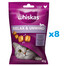 WHISKAS Relax a odpočinek 8 x 45 g pamlsek s kuřecím masem pro kočky