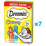 DREAMIES Smetanový MEGA PACK doplňkové krmivo s kuřecím masem a lososem 84x10 g