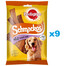PEDIGREE Schmackos Multi Mix 9x144g pamlsky pro psy ve formě proužků s hovězím masem