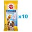 PEDIGREE DentaStix (střední plemena) zubní pamlsek pro psy 70 ks - 10x180g