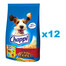 CHAPPI 12x500 g - krmivo pro psy s hovězím masem, drůbeží a zeleninou