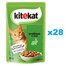 KITEKAT Králík v omáčce 28x85 g pro dospělé kočky