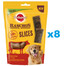 PEDIGREE Ranchos Slices 8x60g pamlsky pro psy s hovězím masem