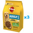 PEDIGREE Adult 3x2,6 kg s drůbeží a zeleninou kompletní krmivo pro psy velkých a středních plemen