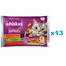 WHISKAS Adult 52x85g kapsičky krmivo pro kočky Country Flavours Collection v omáčce s jehněčím, kuřecím masem a mrkví, hovězím a drůbežím masem